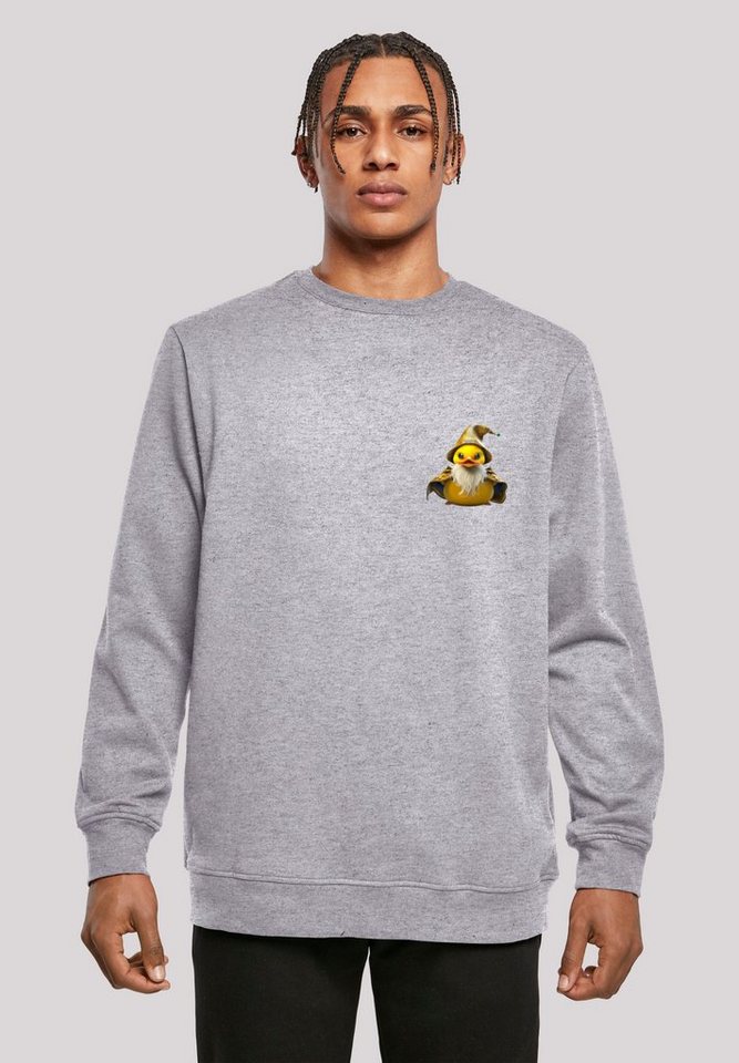 F4NT4STIC Kapuzenpullover Rubber Duck Wizard CREW Print günstig online kaufen