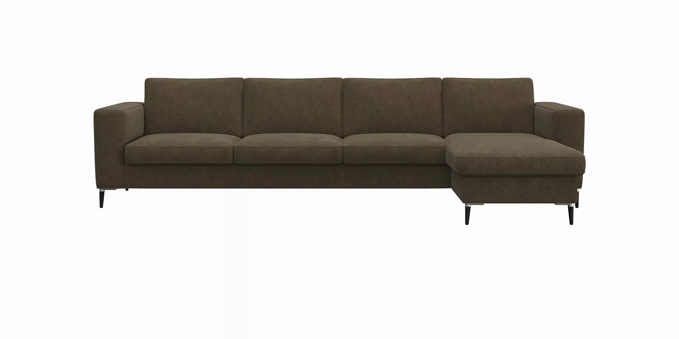 FLEXLUX Ecksofa »Fiore, super Sitzkomfort durch Kaltschaum im Sitz, L-Form« günstig online kaufen