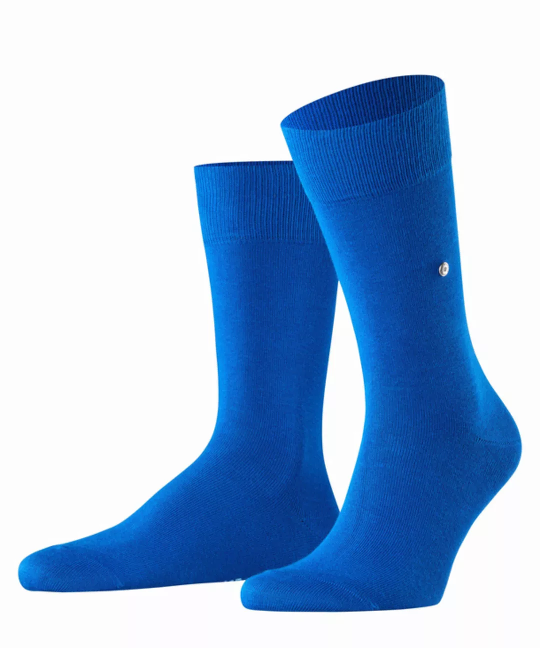 Burlington Lord Herren Socken, 40-46, Blau, Uni, Baumwolle, 21021-604602 günstig online kaufen
