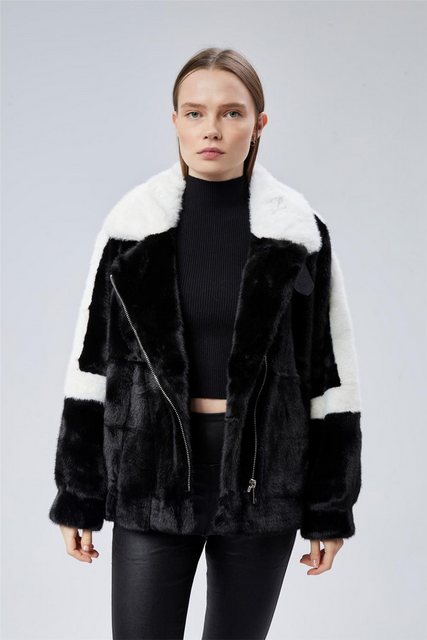 HomeStore Winterjacke Plüsch Bunte Jacke günstig online kaufen