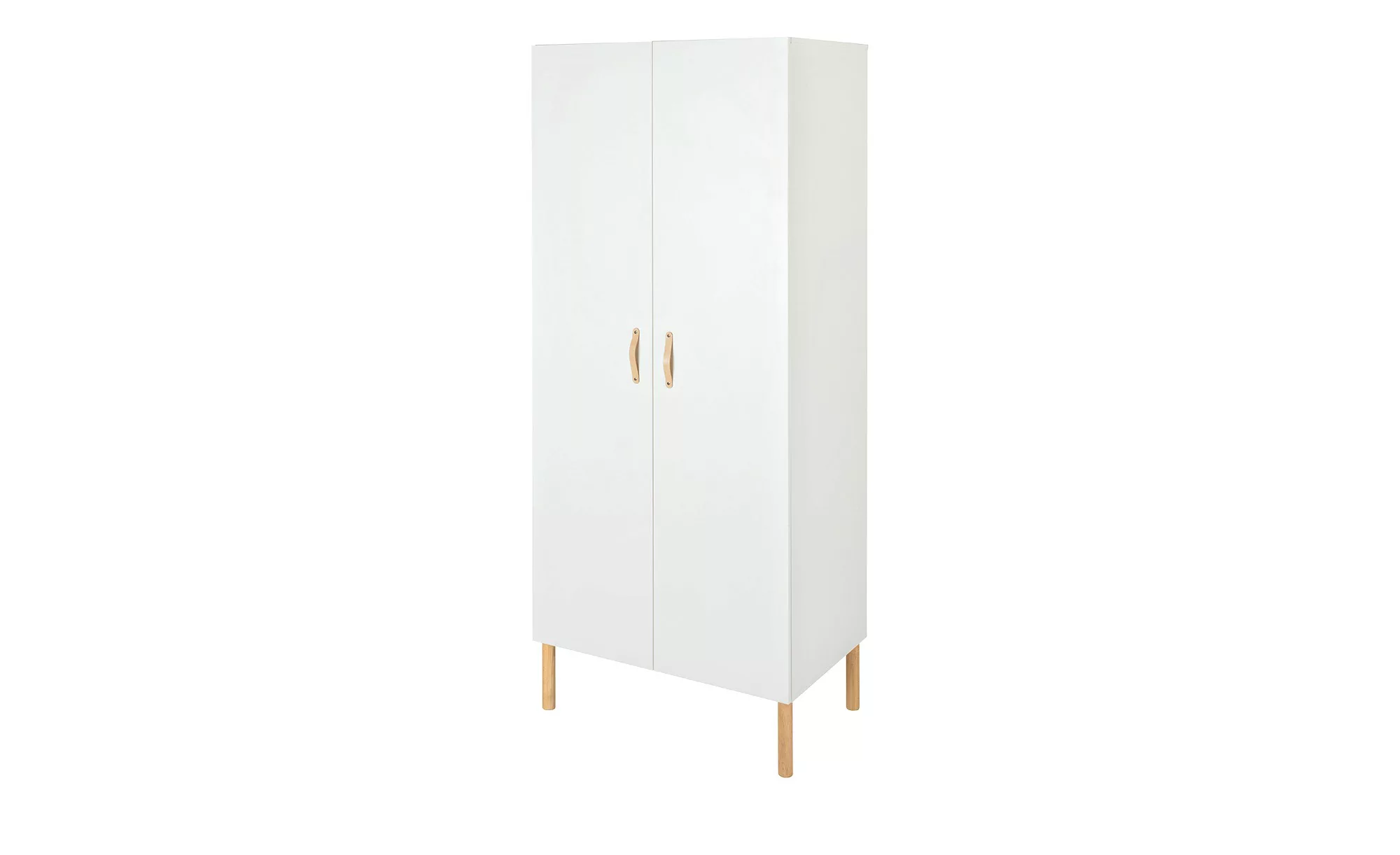 Kleiderschrank  Melody White ¦ weiß ¦ Maße (cm): B: 80 H: 190 T: 53 Schränk günstig online kaufen