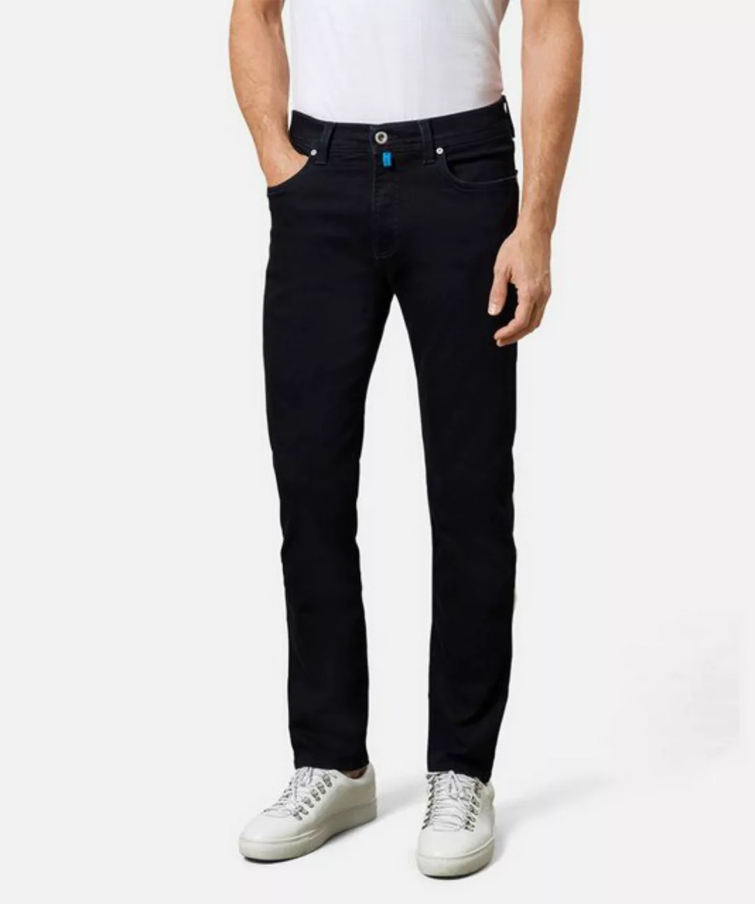 Pierre Cardin Jeans Lyon Tapered Dunkelblau - Größe W 42 - L 34 günstig online kaufen