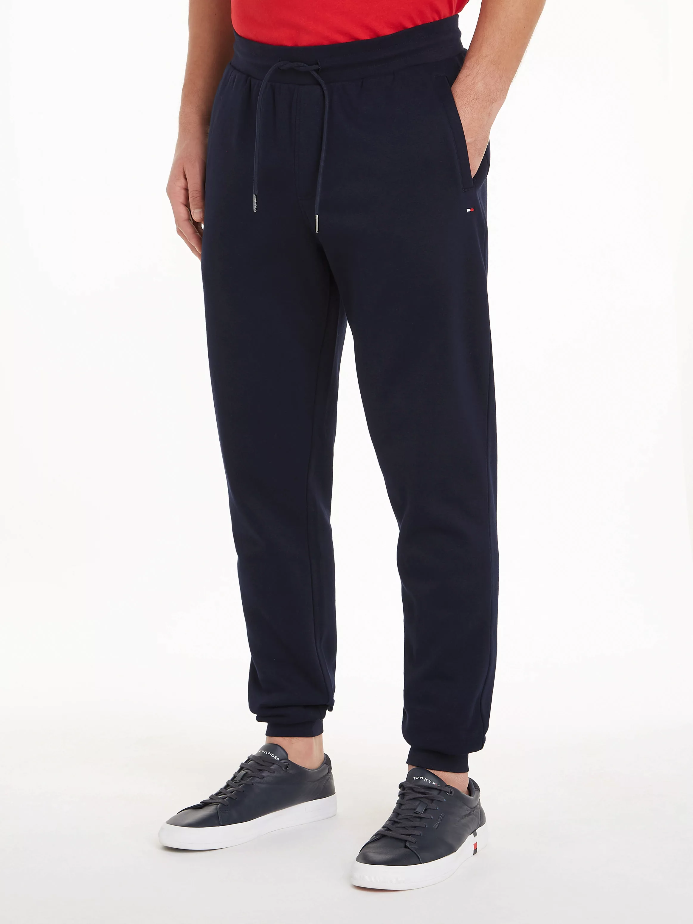 Tommy Hilfiger Sweathose "FLAG LOGO SWEATPANT" günstig online kaufen