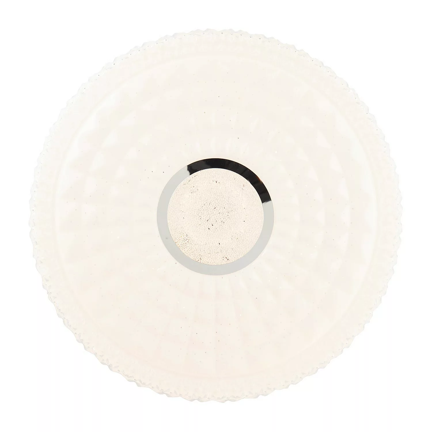 LED Deckenleuchte Adria in Weiß und Chrom 12W 1100lm günstig online kaufen