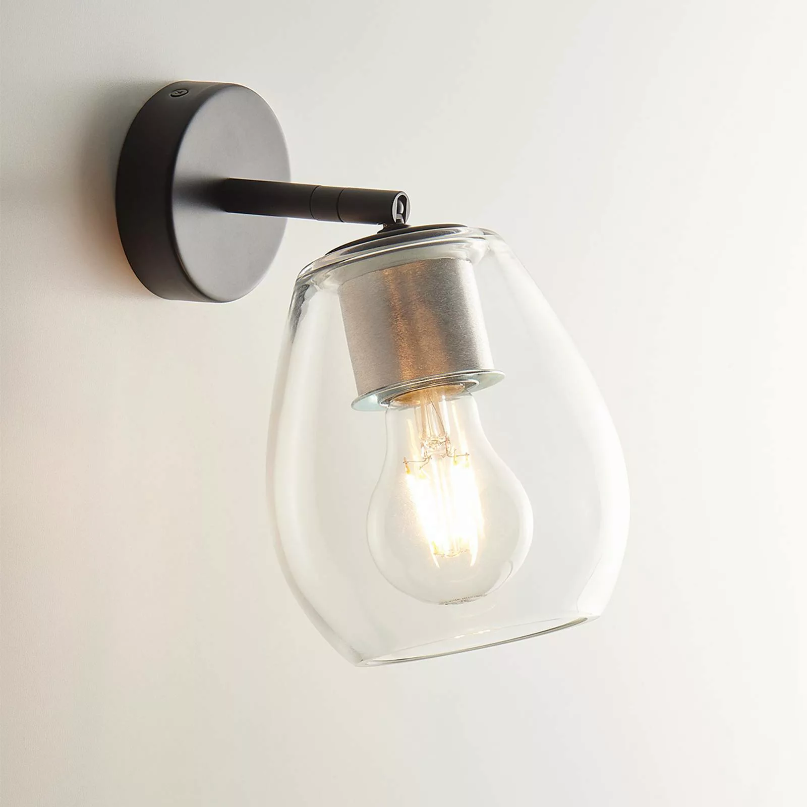 Casablanca Bagan - variable Wandlampe Kristallglas günstig online kaufen