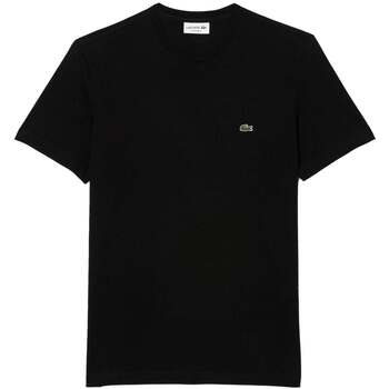 Lacoste  T-Shirt Regular Fit Crew Neck T-Shirt Black günstig online kaufen