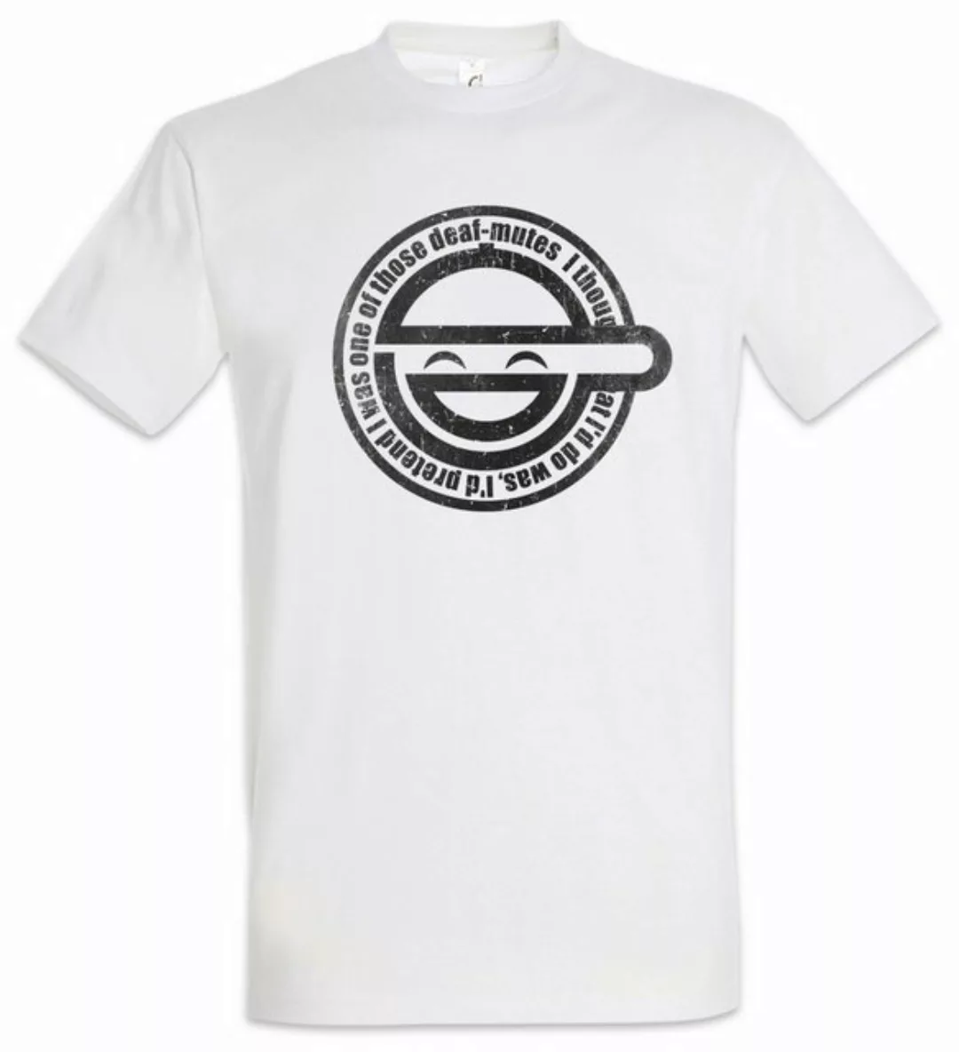 Urban Backwoods Print-Shirt Laughing Man Herren T-Shirt Ghost In Manga The günstig online kaufen