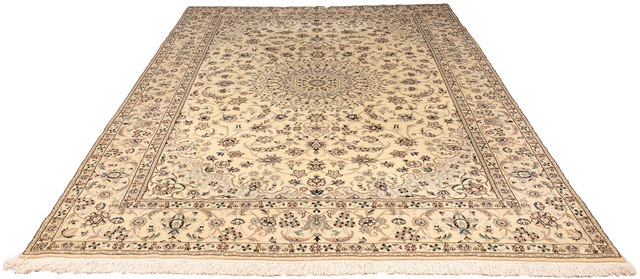 morgenland Orientteppich »Perser - Nain - Royal - 323 x 212 cm - beige«, re günstig online kaufen