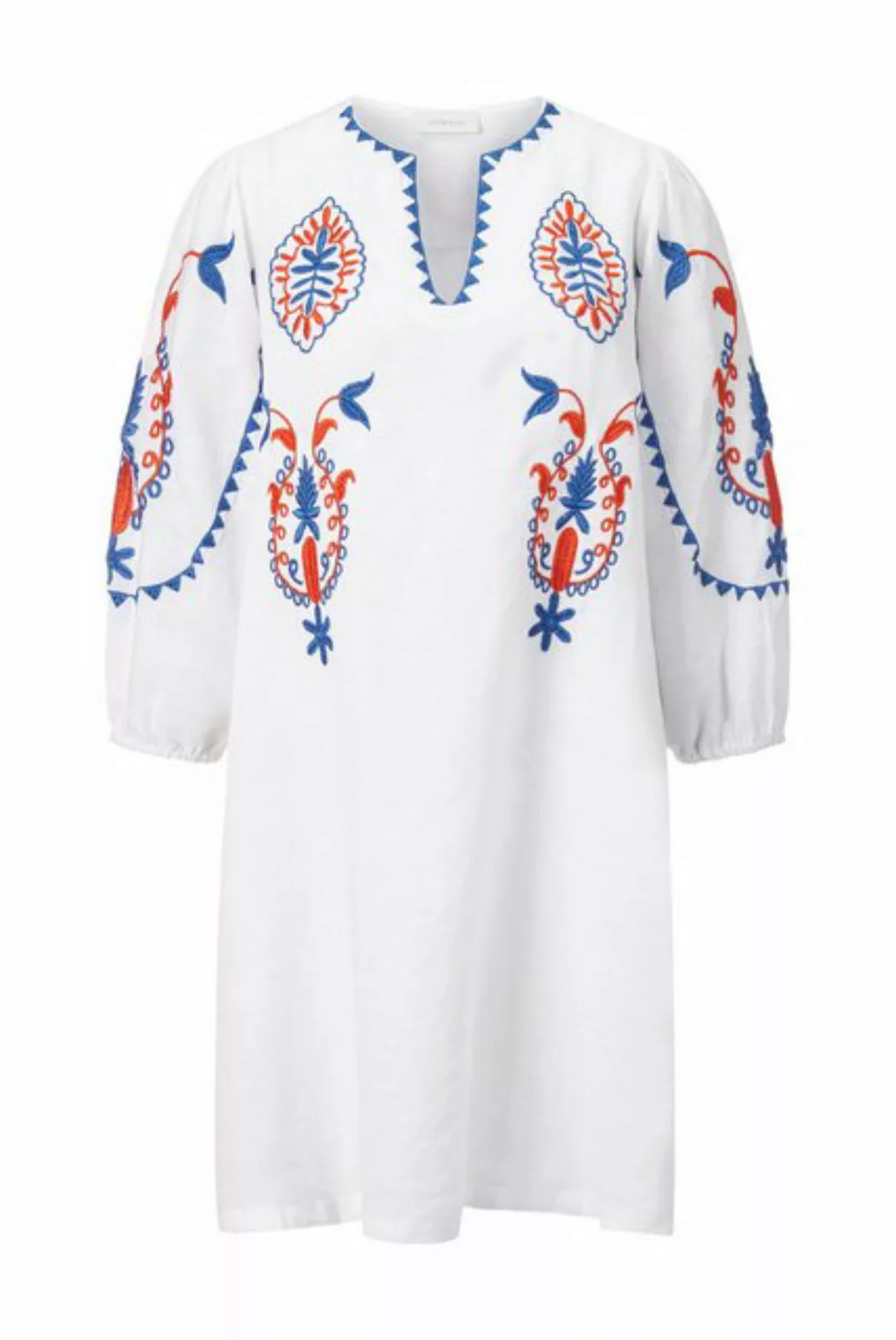 Rich & Royal Minikleid embroidery mini dress, azzure blue günstig online kaufen