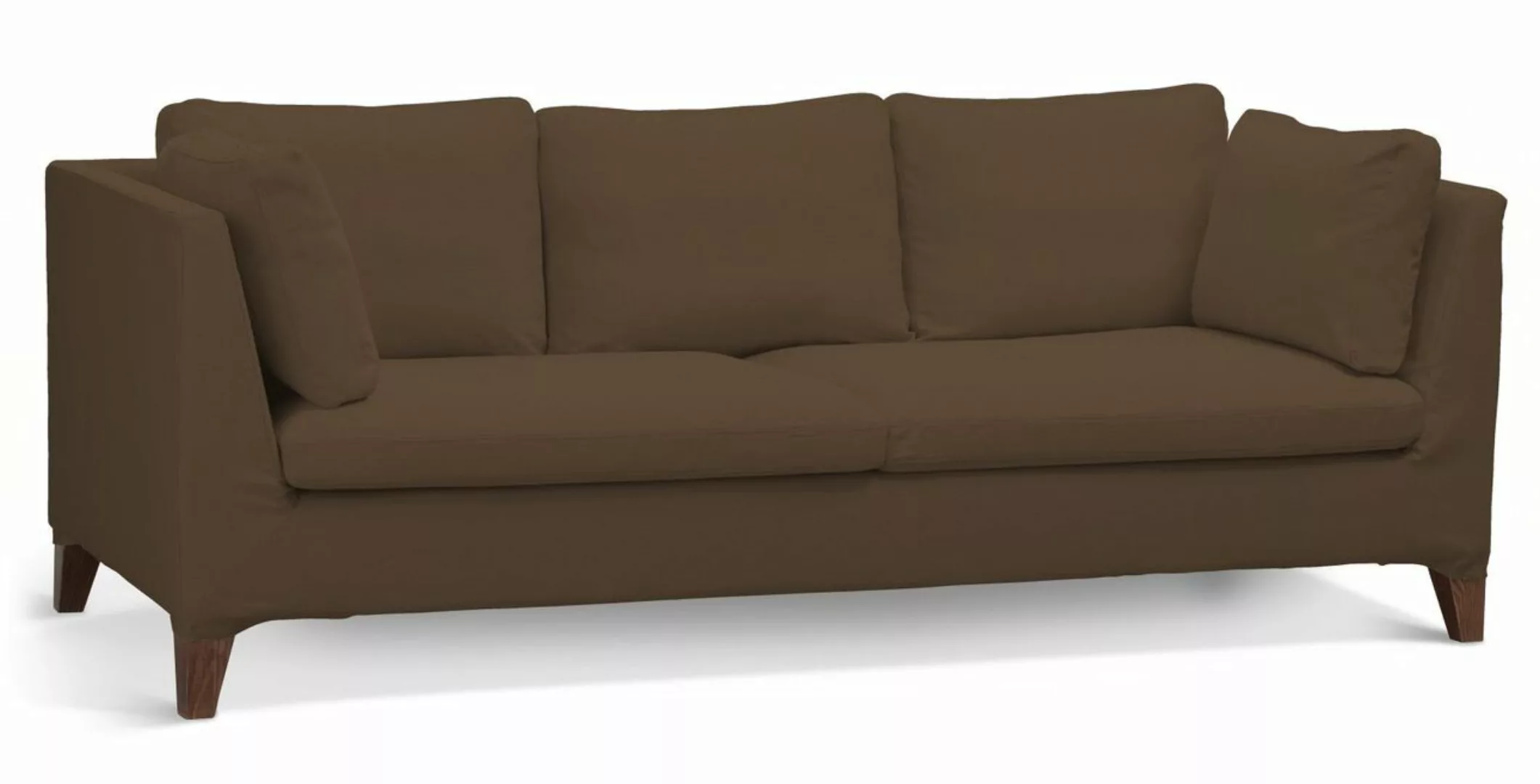 Bezug für Stockholm 3-Sitzer Sofa, mocca, Stockholm 3-Sitzer, Cotton Panama günstig online kaufen