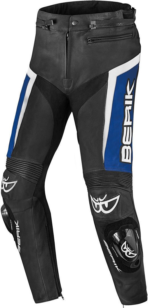 Berik Motorradhose Misle Motorrad Lederhose Knieprotektoren günstig online kaufen