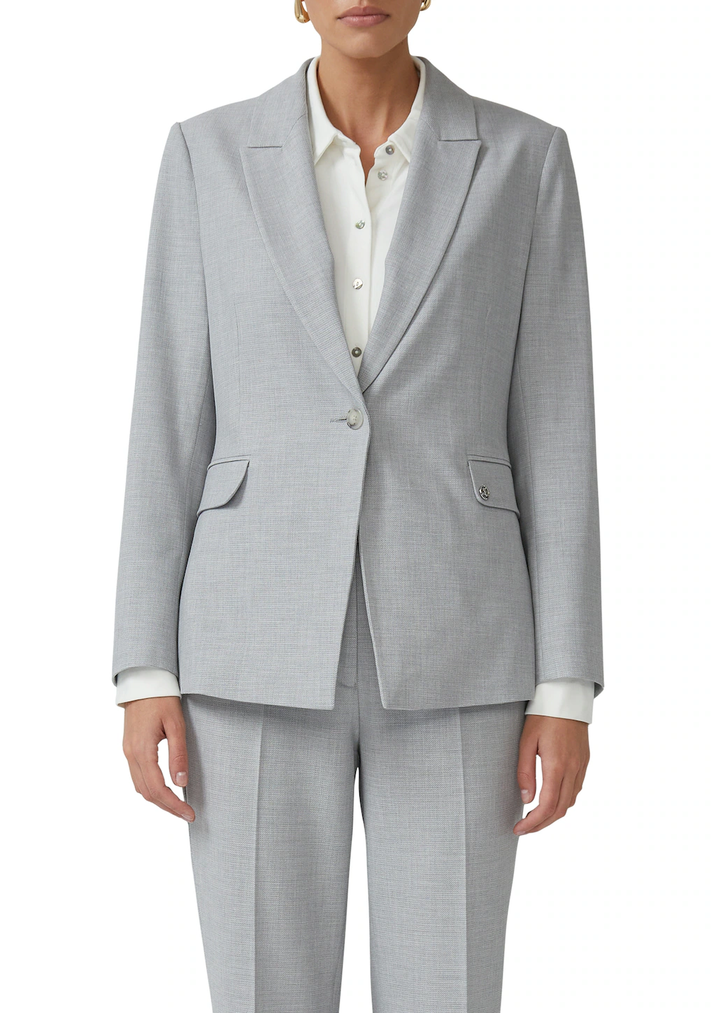s.Oliver BLACK LABEL Jackenblazer, mit Logo Detail günstig online kaufen