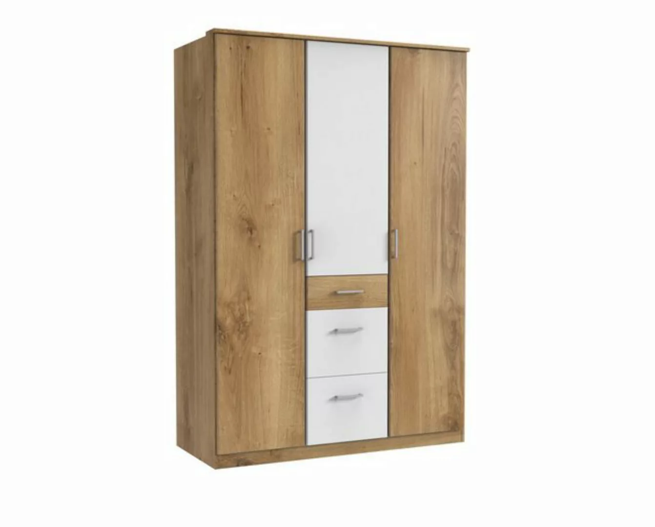 freiraum Kleiderschrank Click (B/H/T: 135x198x58 cm) in Plankeneiche-Nachbi günstig online kaufen