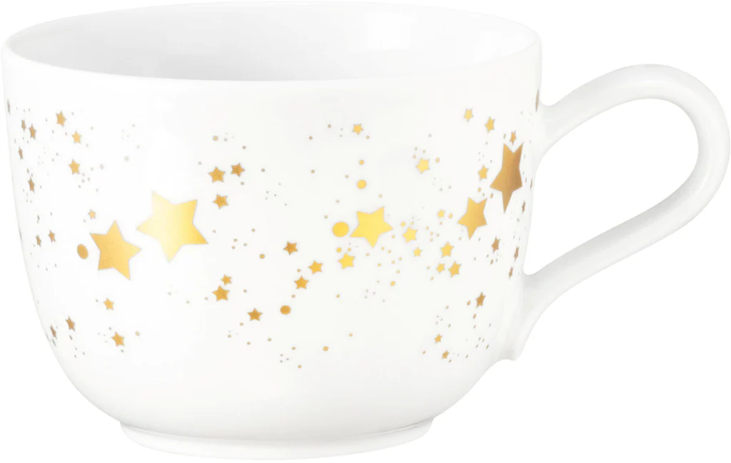 Seltmann Weiden Tasse "Liberty - Golden Stars", (1 tlg.), Kaffeeobertasse 0 günstig online kaufen