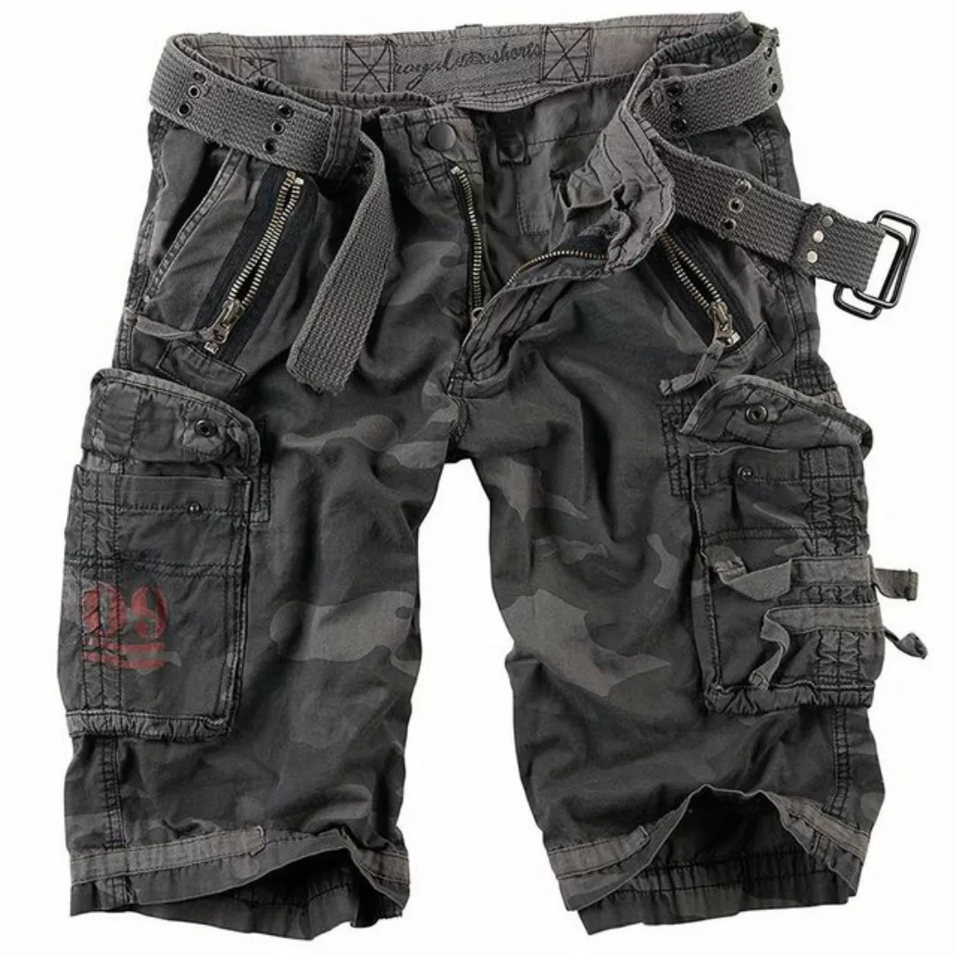 Trooper Cargoshorts Royal Bermuda Baumwolle Sommer Shorts Kurze Hose Army k günstig online kaufen