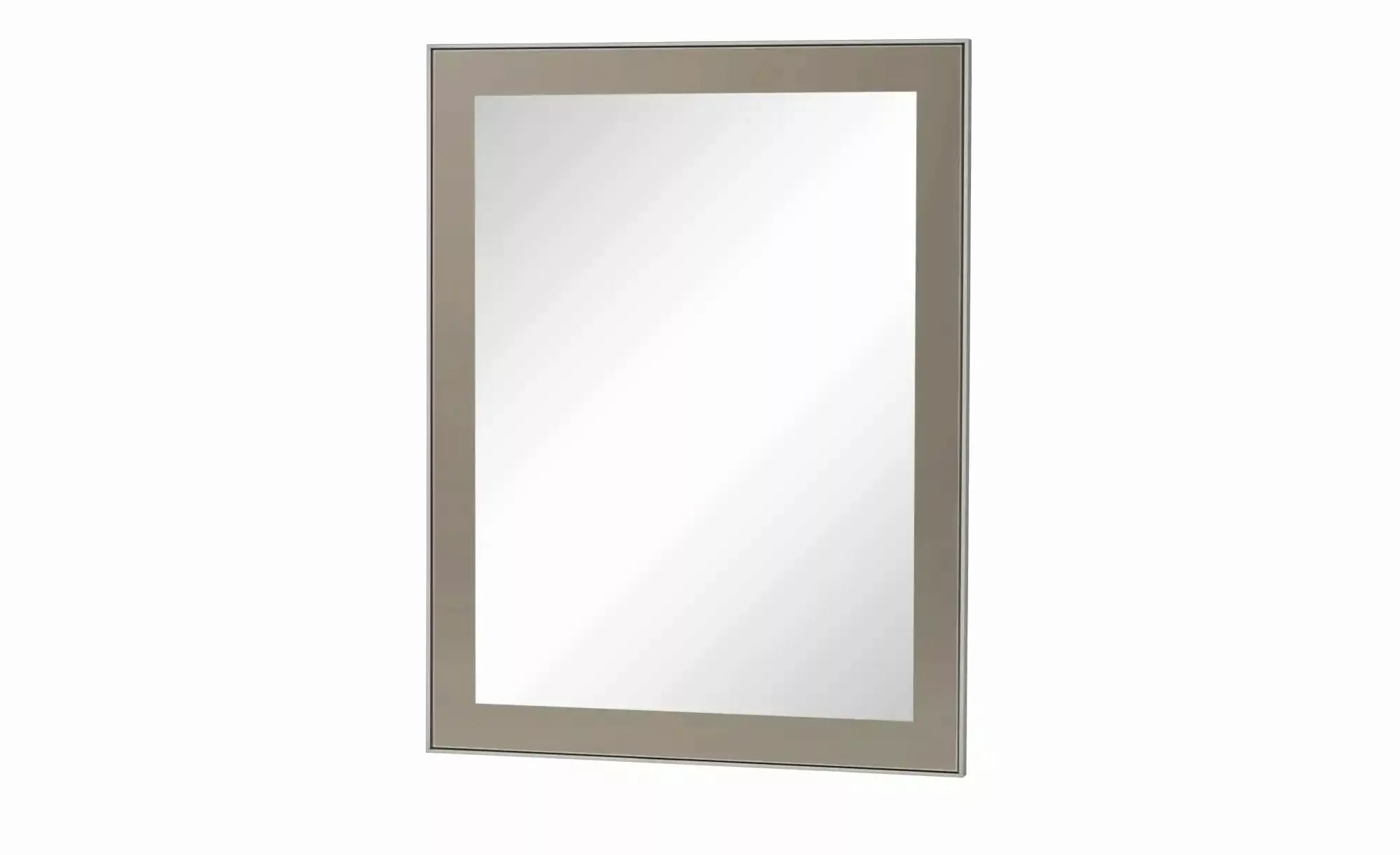 Spiegel 60 x 77 cm Duna ¦ beige ¦ Glas,Aluminium,Holzwerkstoff ¦ Maße (cm): günstig online kaufen