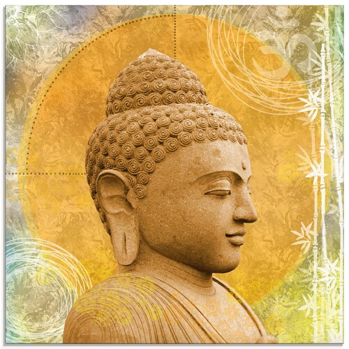 Artland Glasbild "Buddha II", Spa, (1 St.), in verschiedenen Größen günstig online kaufen