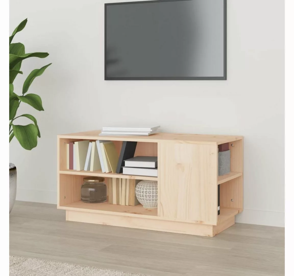 vidaXL TV-Schrank TV-Schrank 80x35x40,5 cm Massivholz Kiefer Lowboard Ferns günstig online kaufen
