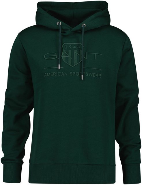 Gant Hoodie REG TONAL SHIELD HOODIE mit Logostickerei günstig online kaufen