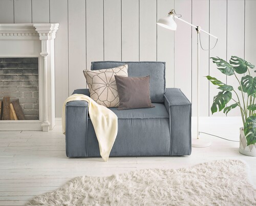 Home affaire Sessel »SHERWOOD, Love-Seat in 3 Stoffarten verfügbar«, passen günstig online kaufen
