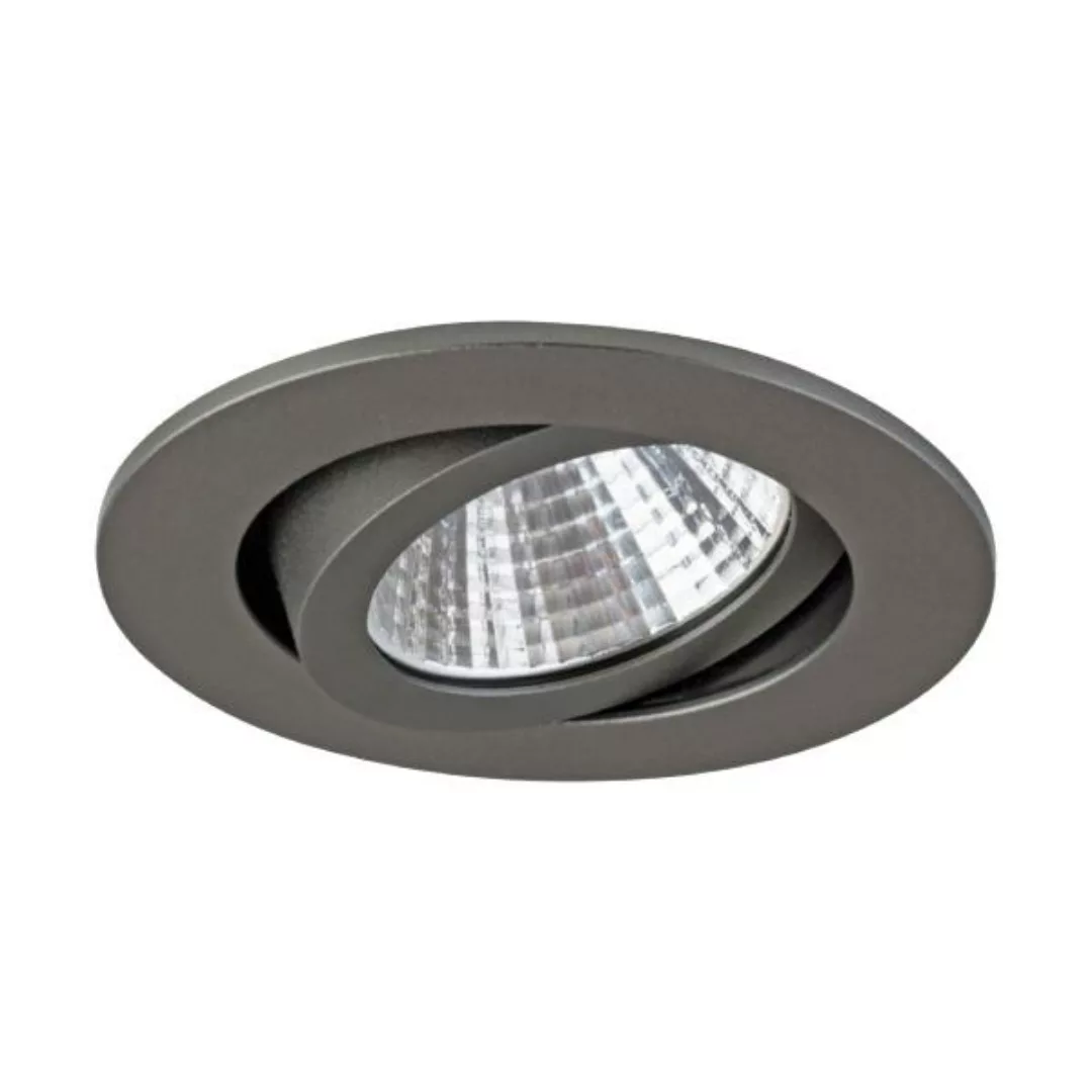 Brumberg LED-Einbaustrahlerset, schaltbar, titan matt, rund - 38361643 günstig online kaufen