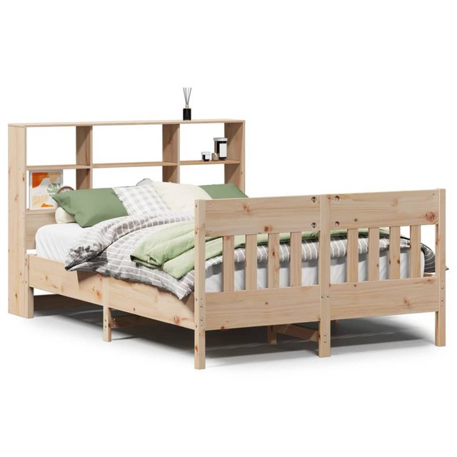 vidaXL Bett, Massivholzbett ohne Matratze 140x190 cm Kiefernholz günstig online kaufen