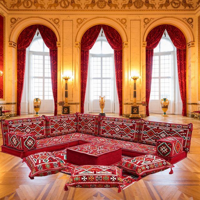 CaddeBuy Sofa Orientalisches Sofa, Boden Sofa Kissen, Arabisches Sitzecke, günstig online kaufen