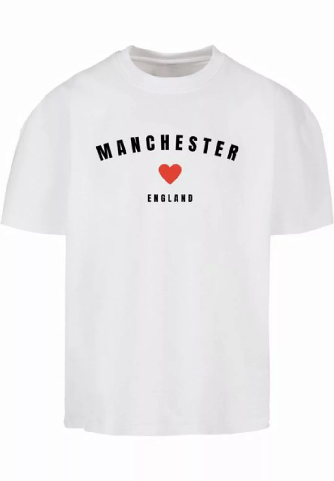 Merchcode T-Shirt Merchcode Herren Manchester Ultra Heavy Cotton Box T-Shir günstig online kaufen