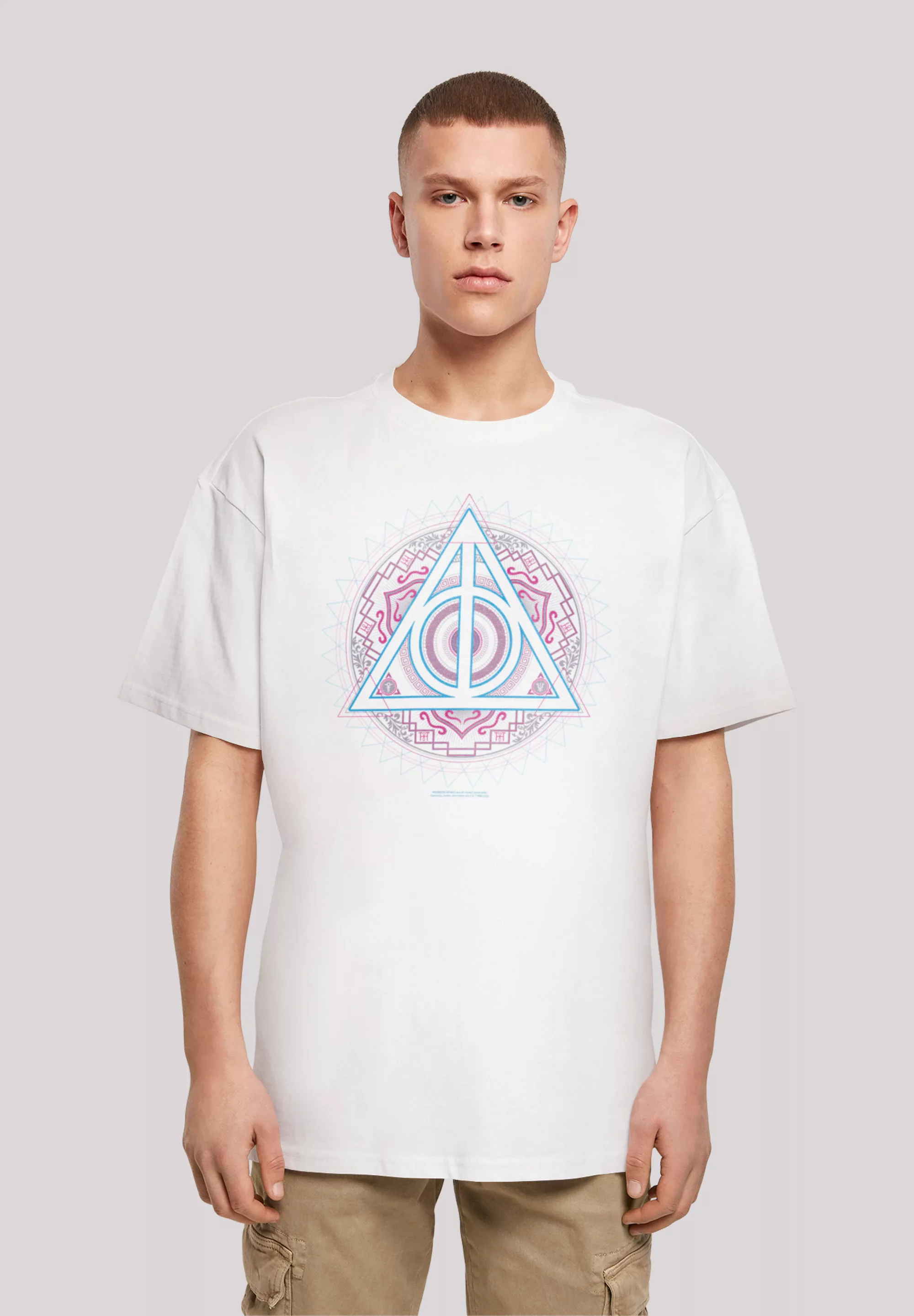 F4NT4STIC T-Shirt "Harry Potter Neon Deathly hollows", Print günstig online kaufen