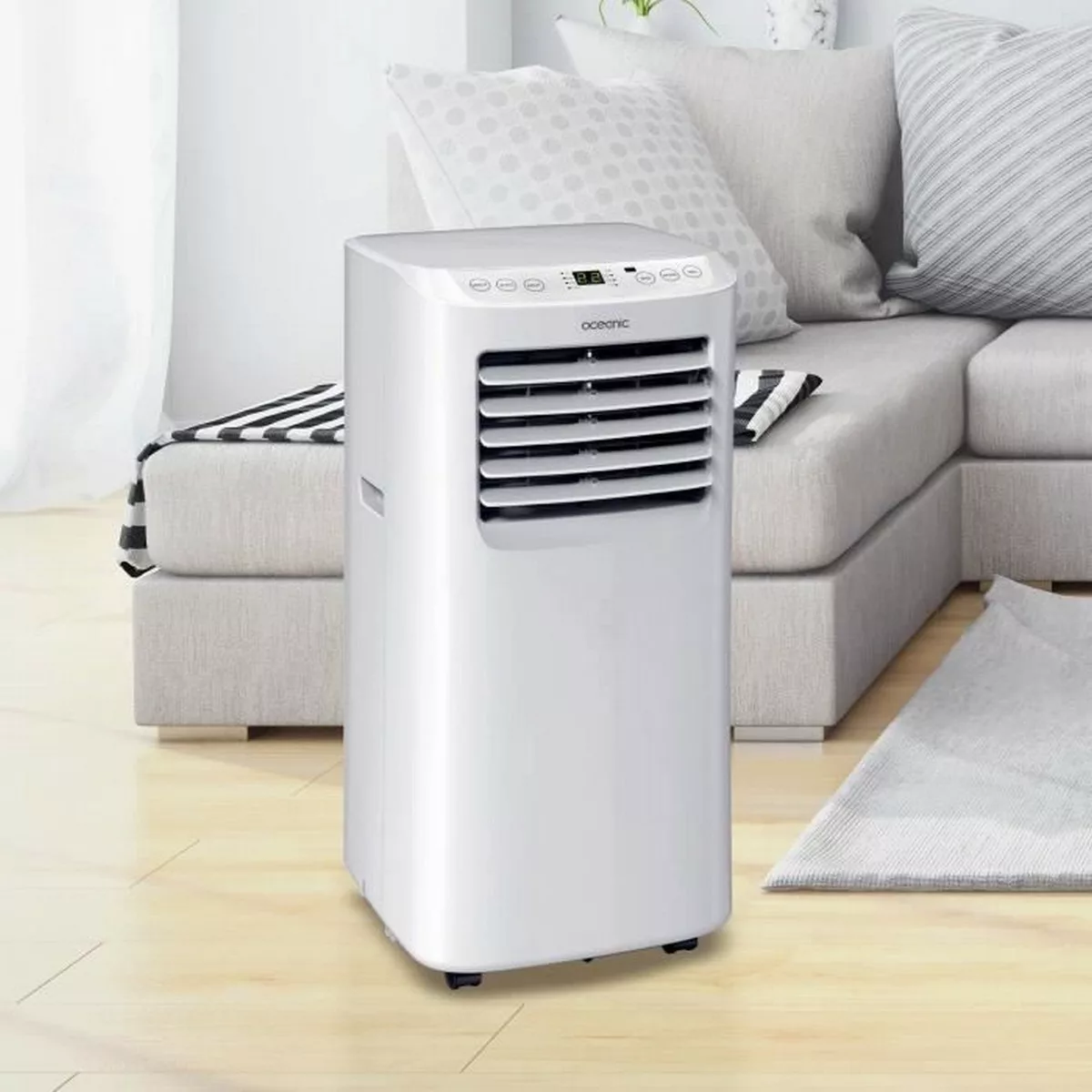 Tragbare Klimaanlage Oceanic 7000 Btu Weiß A 2100 W günstig online kaufen