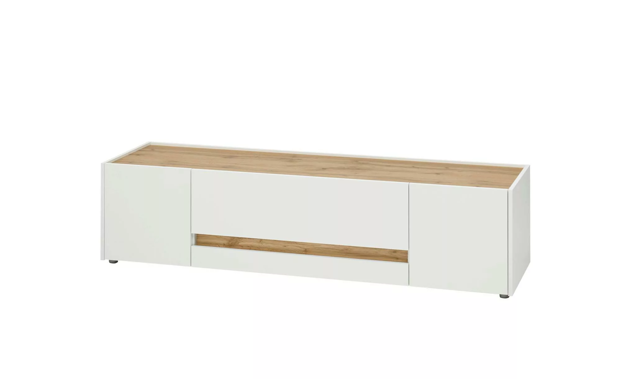 Lowboard  Cande ¦ grau ¦ Maße (cm): B: 140 H: 45 Kommoden & Sideboards > Lo günstig online kaufen