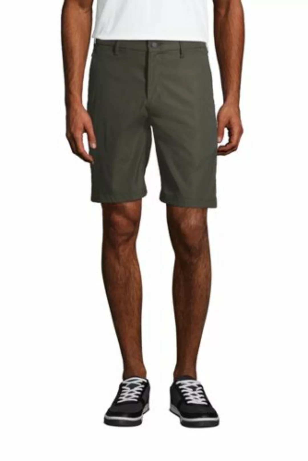 Performance Chino-Shorts, Herren, Größe: 54 Normal, Grün, Polyester, by Lan günstig online kaufen