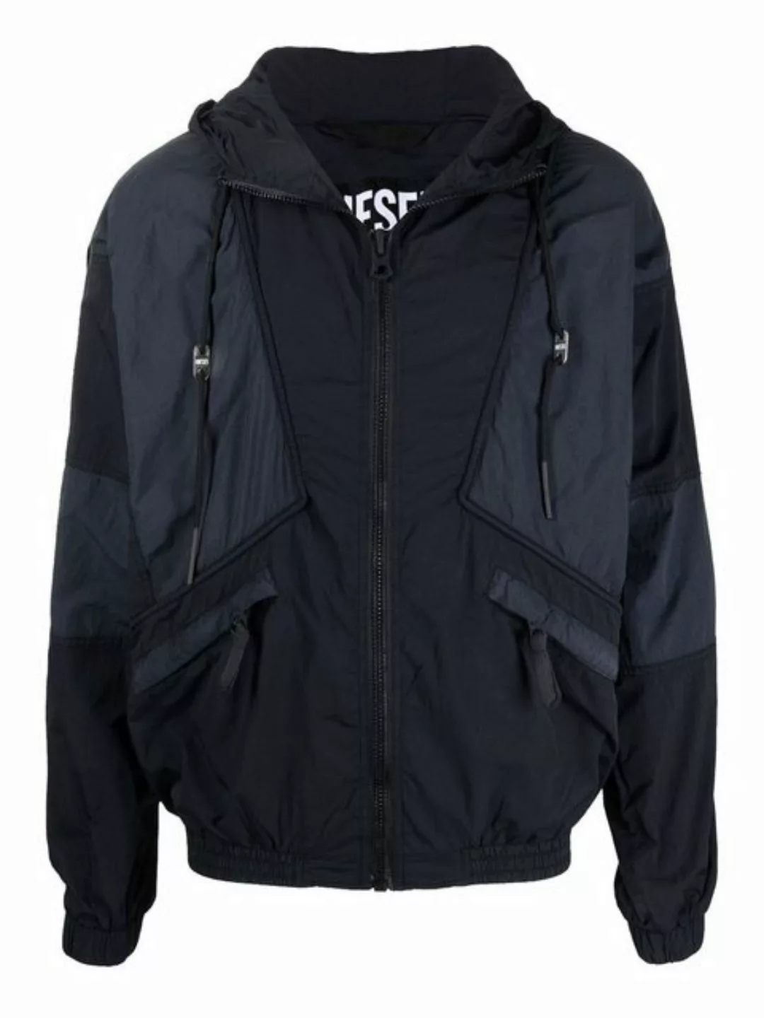 Diesel Kurzjacke Leichte Nylon Jacke Windbreaker mit Kapuze - J-PACKAR günstig online kaufen