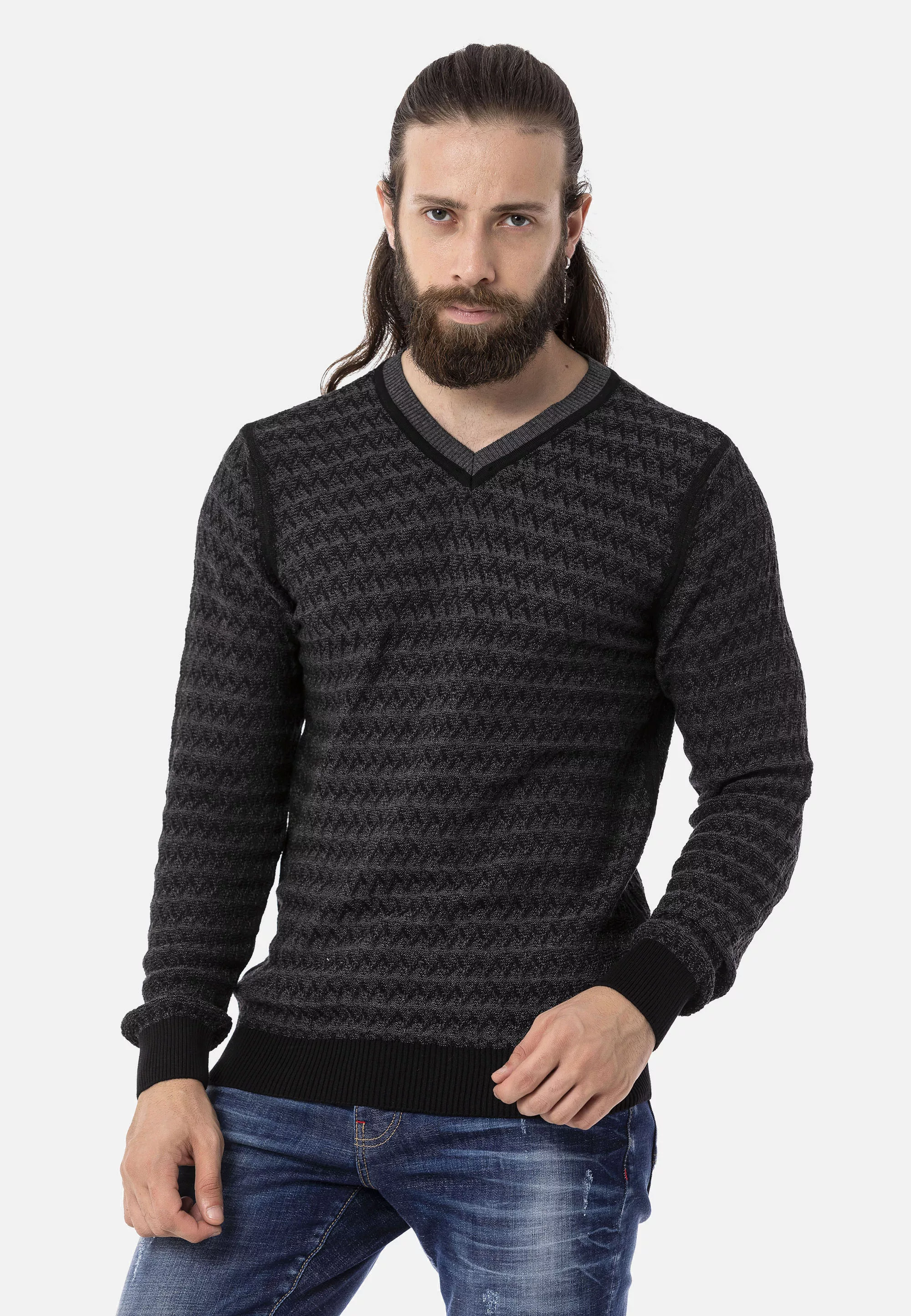 Cipo & Baxx Strickpullover günstig online kaufen