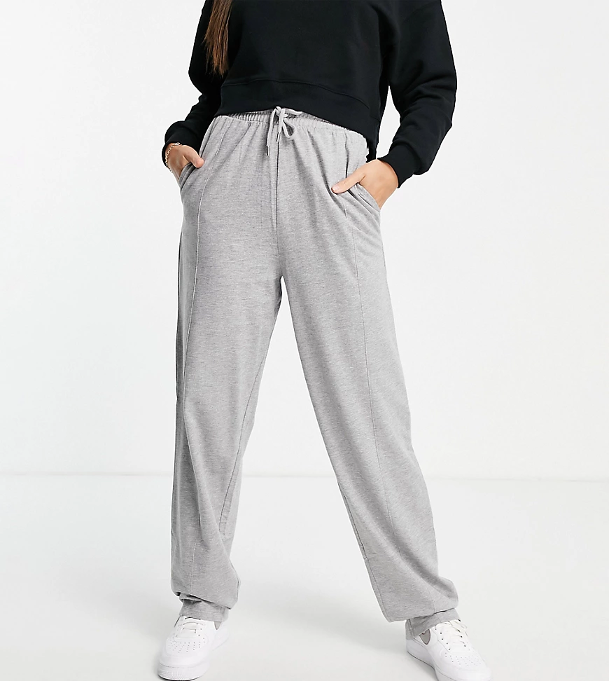 ASOS DESIGN Tall – Jogginghose aus Bio-Baumwolle mit geradem Bein, breitem günstig online kaufen