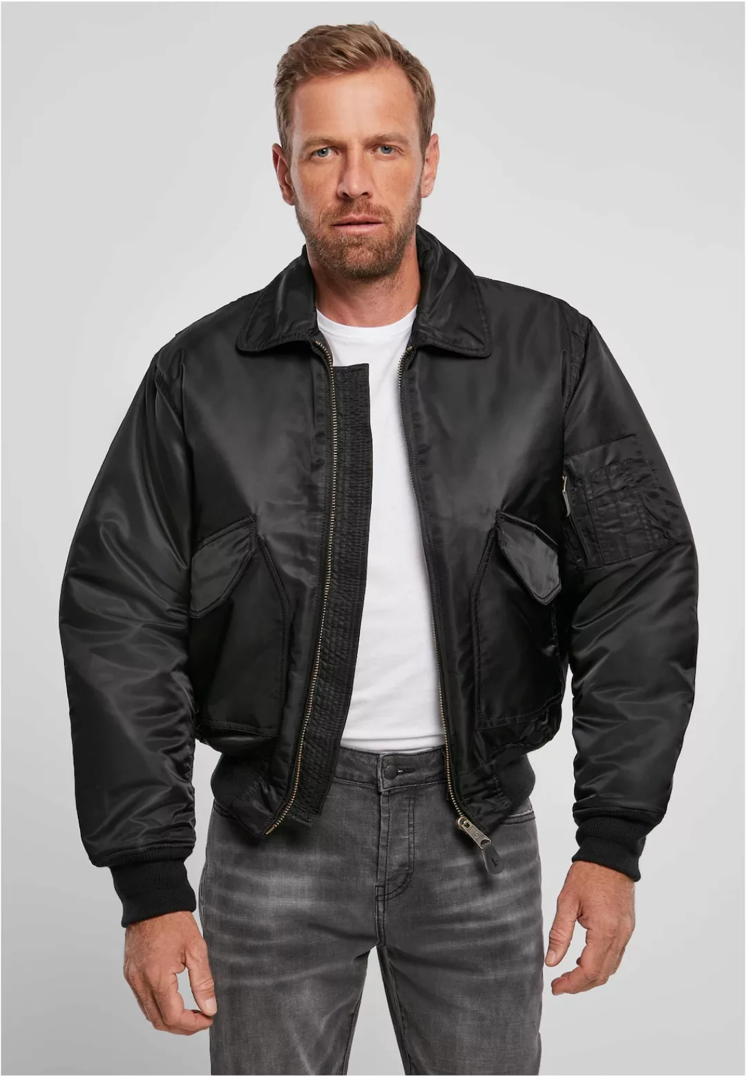 Brandit Allwetterjacke "Brandit Herren CWU Jacket", (1 St.), ohne Kapuze günstig online kaufen