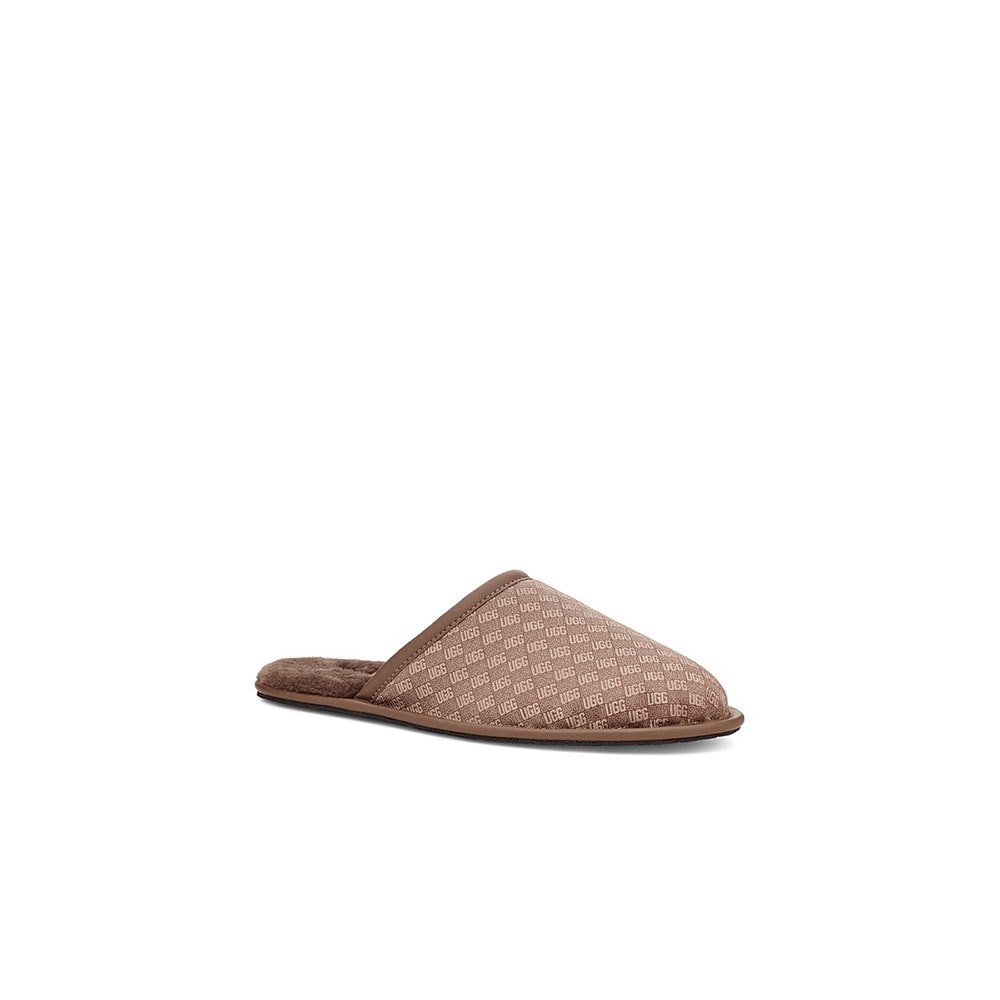 Ugg Scuff Logo Jacquard Hausschuhe EU 43 Chestnut günstig online kaufen