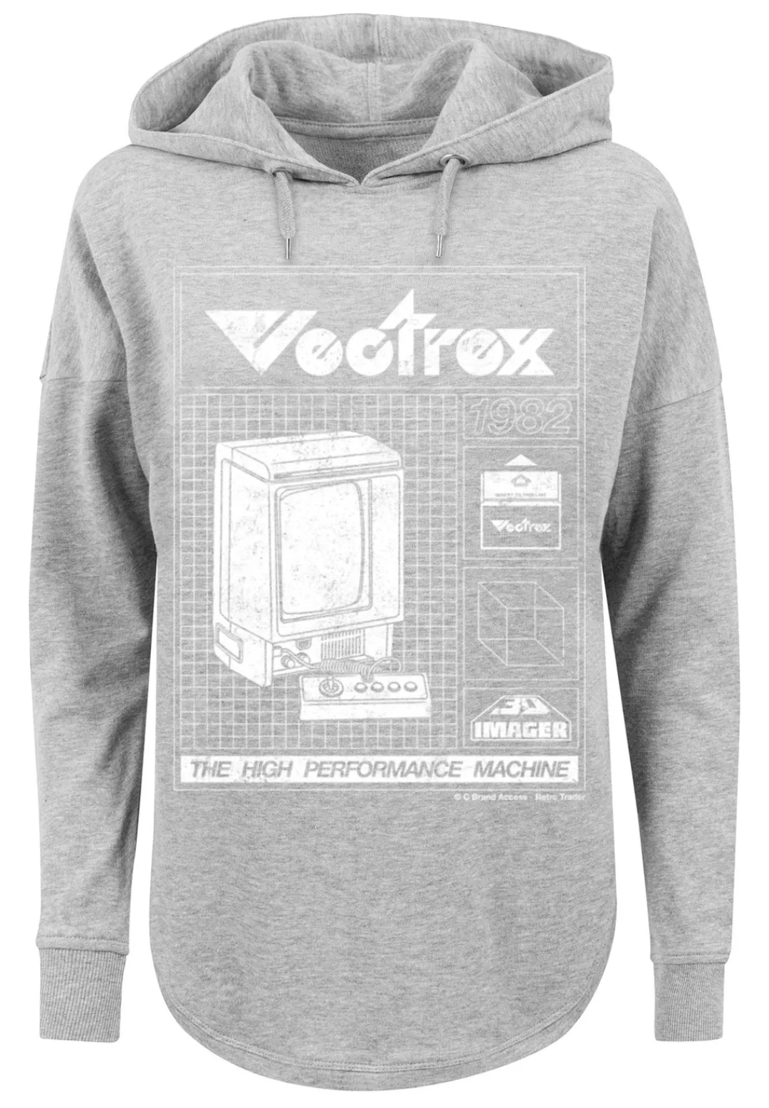 F4NT4STIC Kapuzenpullover "Retro Gaming Vectrex 1982", Print günstig online kaufen