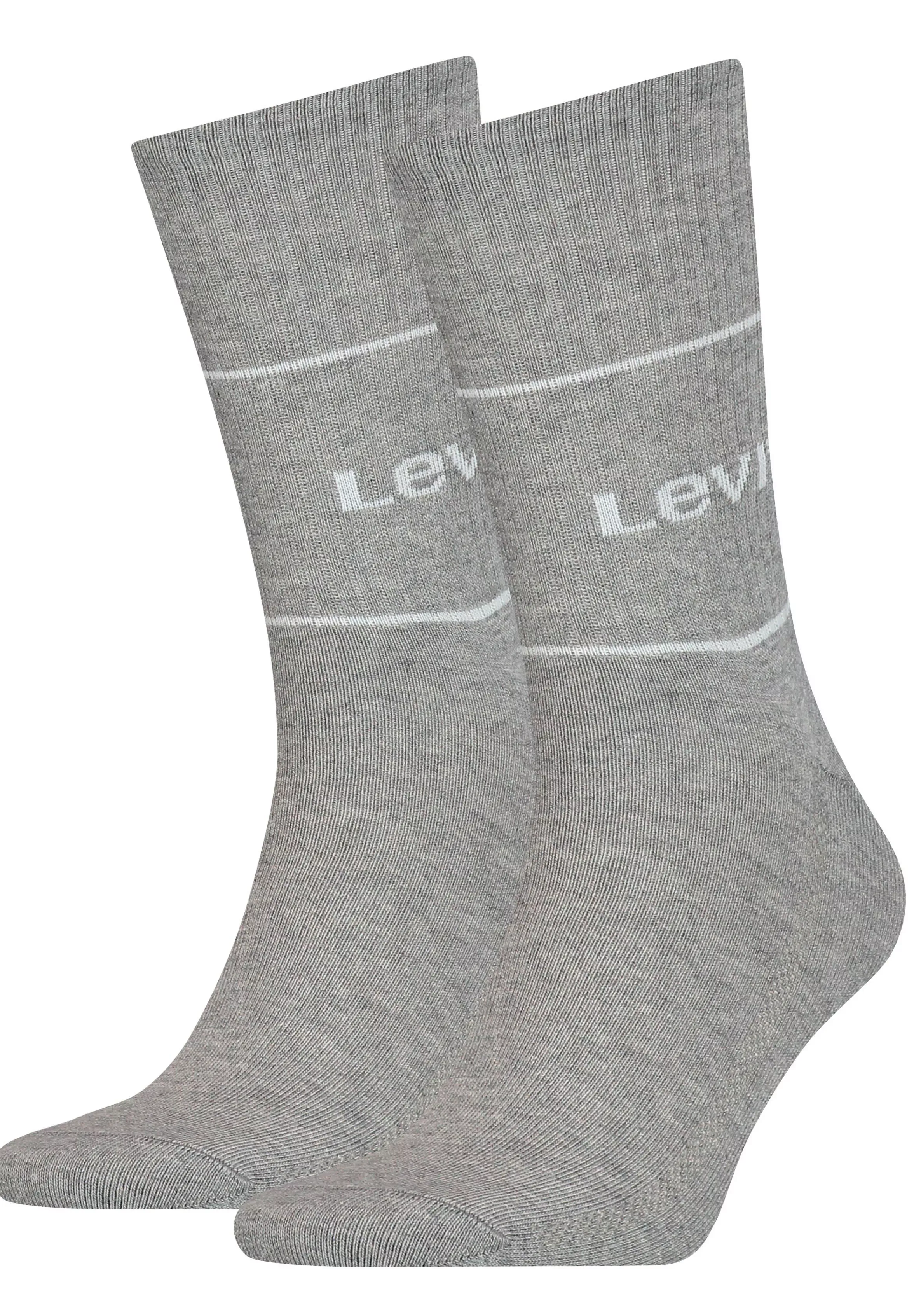 Levis Sportsocken, (Packung, 2 Paar), mit breitem Logobund günstig online kaufen