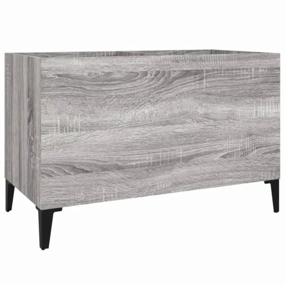 vidaXL Beistellschrank Plattenschrank Grau Sonoma 74,5x38x48 cm Holzwerksto günstig online kaufen