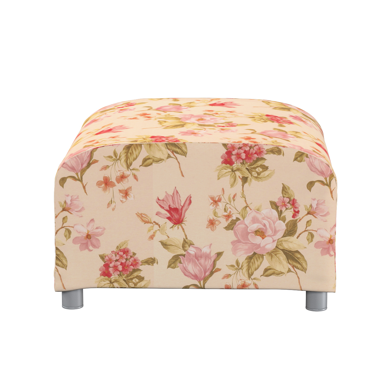 Bezug für Klippan Hocker, creme-rosa, Husse, Klippan Hocker, Londres (143-8 günstig online kaufen