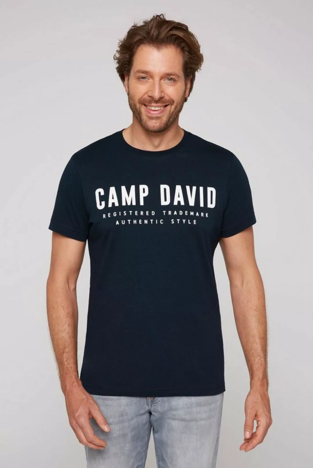 CAMP DAVID Rundhalsshirt, aus Baumwolle günstig online kaufen