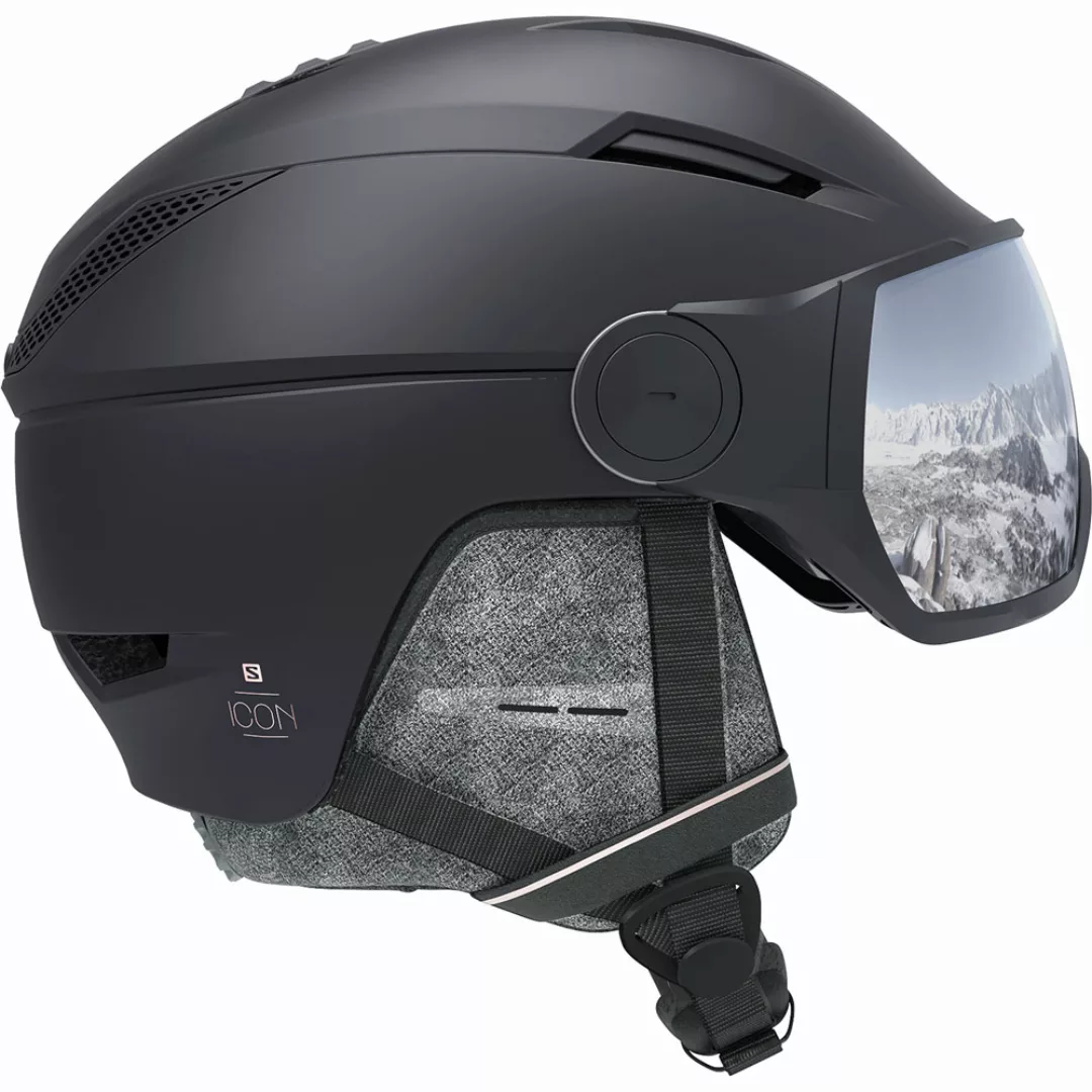 Salomon Icon2 Visor Black günstig online kaufen