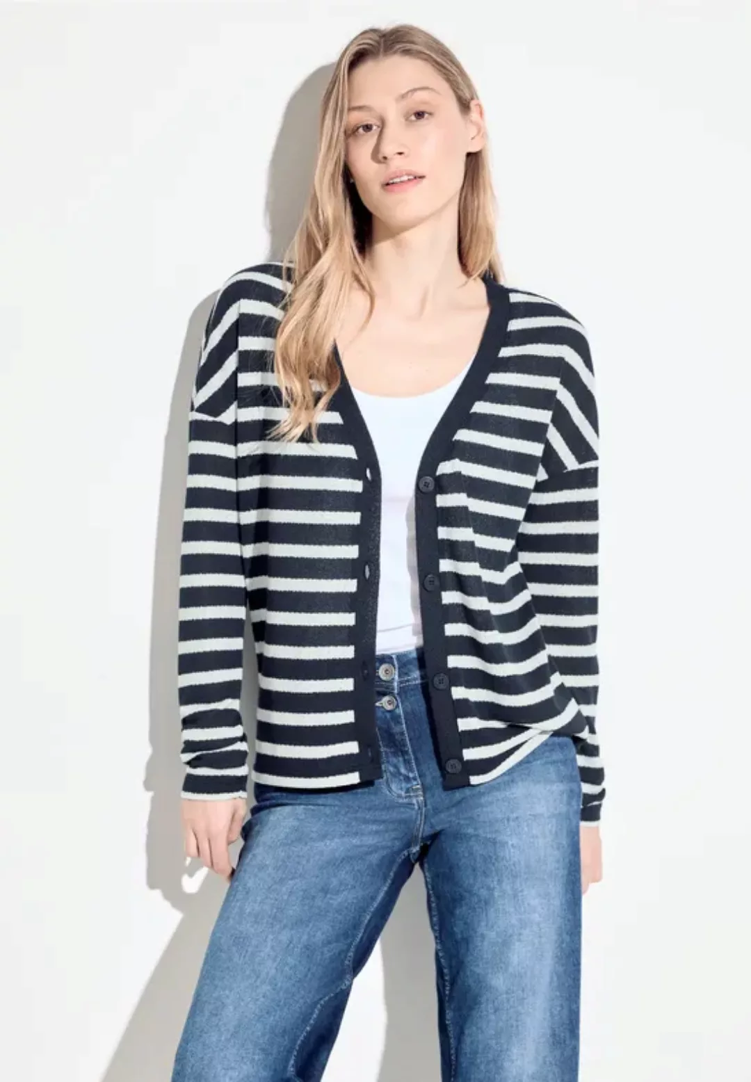 Gestreifter Cardigan günstig online kaufen