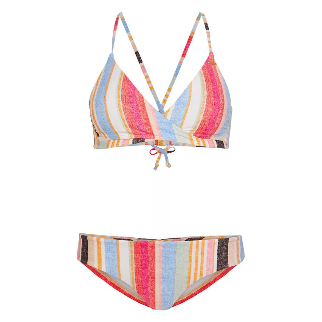 O´neill Baay Maoi Mix Fixed Bikini 40 Yellow All Over Print / Red günstig online kaufen