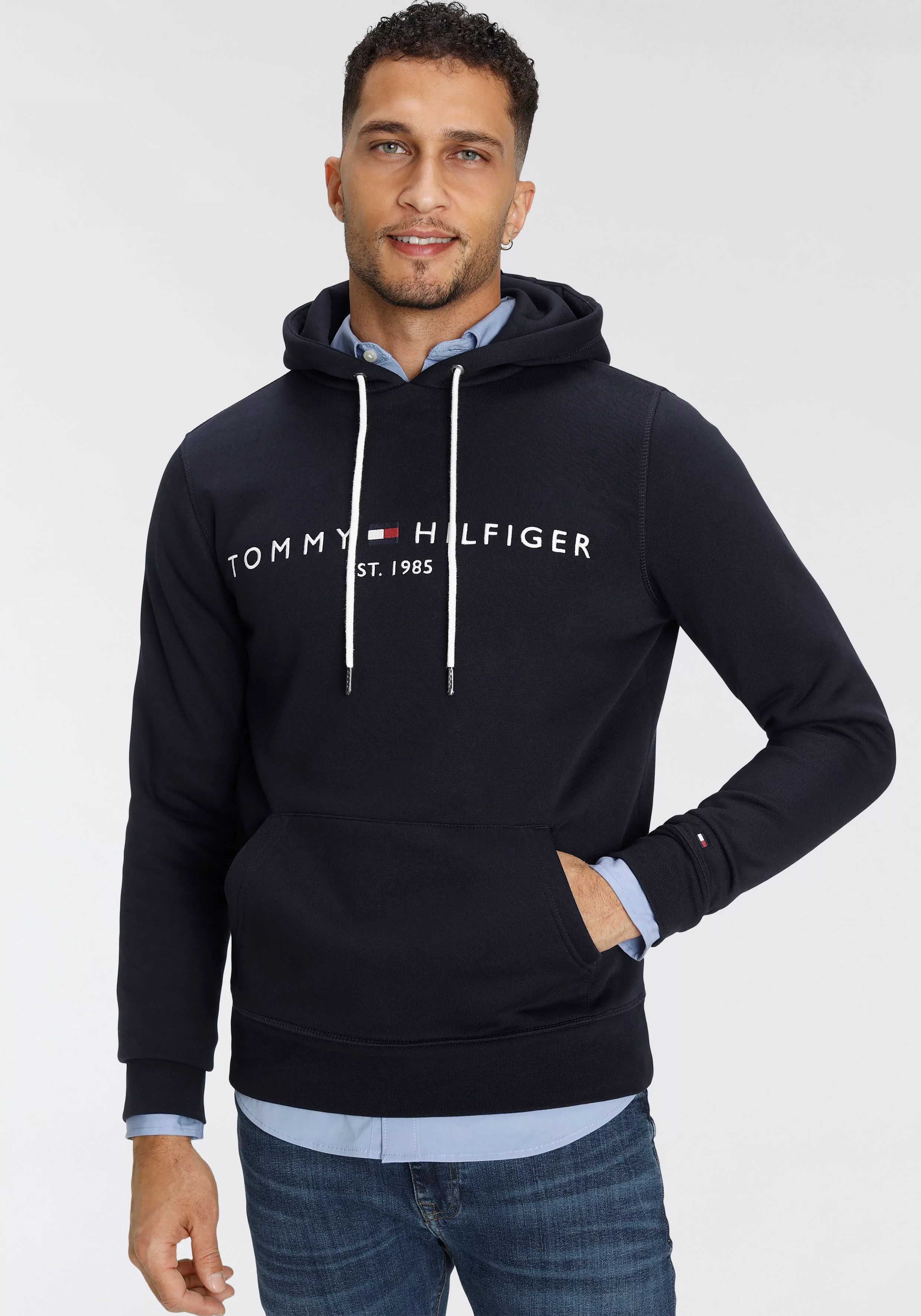 Tommy Hilfiger Hood Core Navy - Größe XXL günstig online kaufen