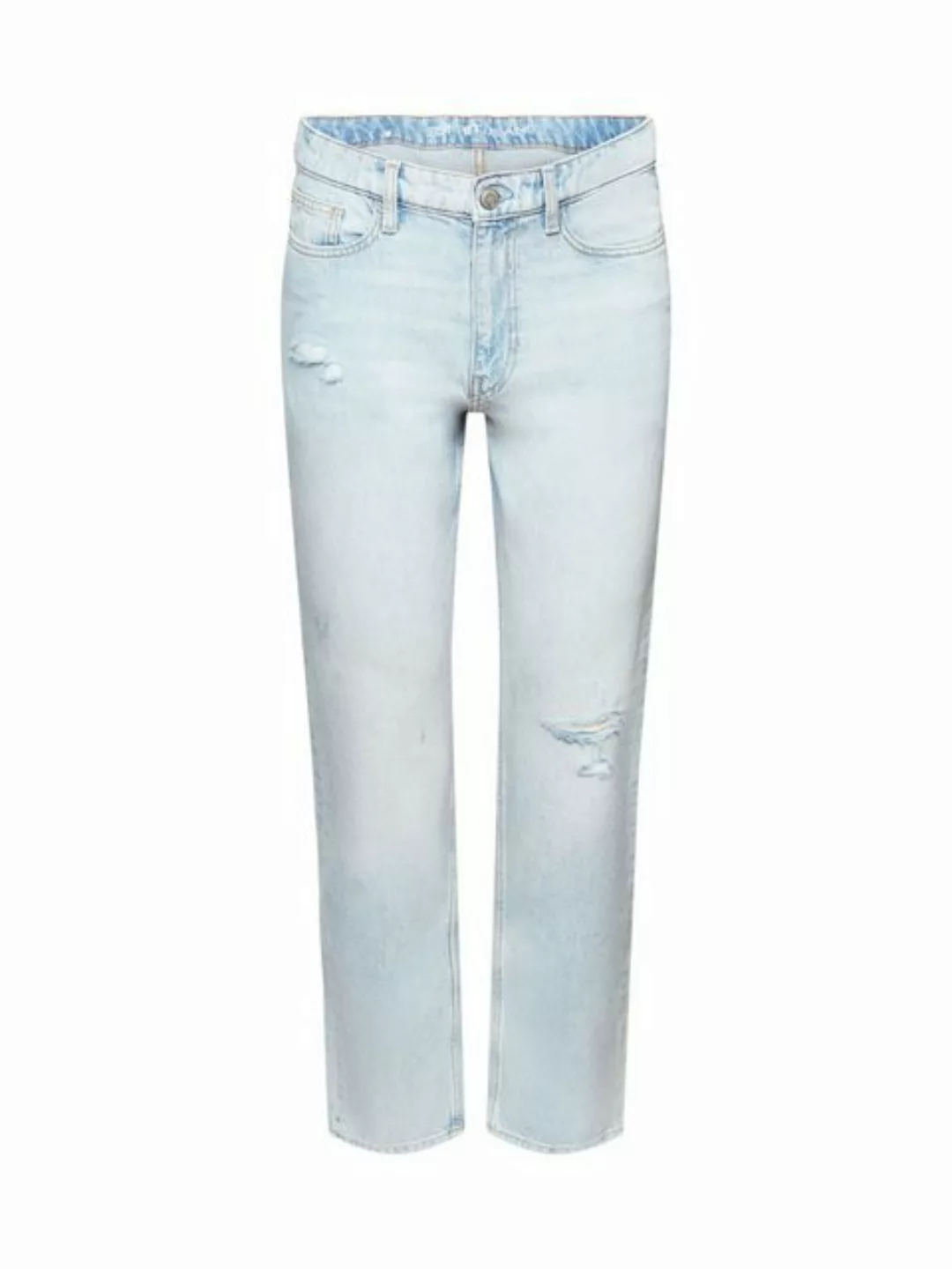 Esprit Straight-Jeans Jeans mit geradem Bein und mittlerer Bundhöhe günstig online kaufen