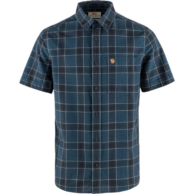 Fjällräven Funktionshemd FJÄLLRÄVEN Övik Travel Shirt SS M Indigo Blau günstig online kaufen