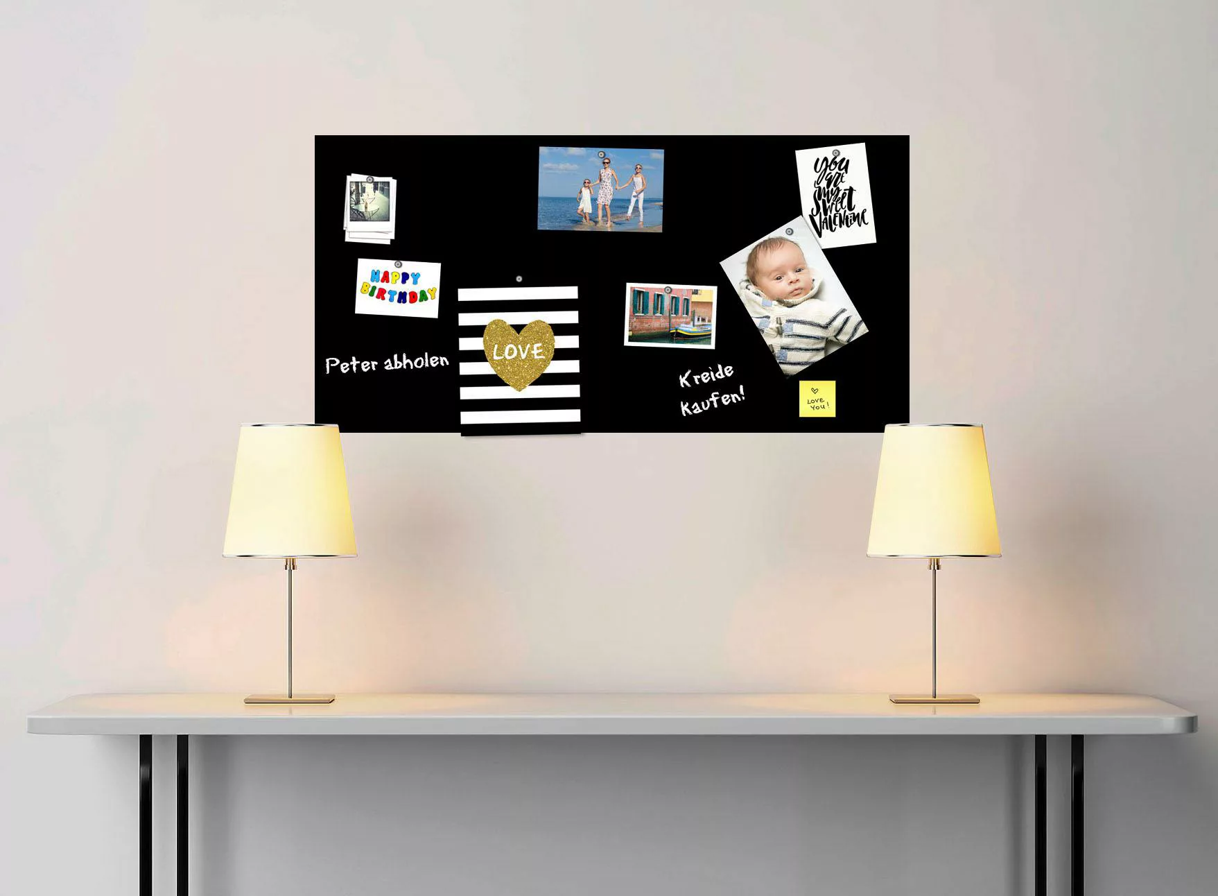 queence Tafelfolie "Memoboard", magnetische Tafelfolie, Tafel, selbstkleben günstig online kaufen