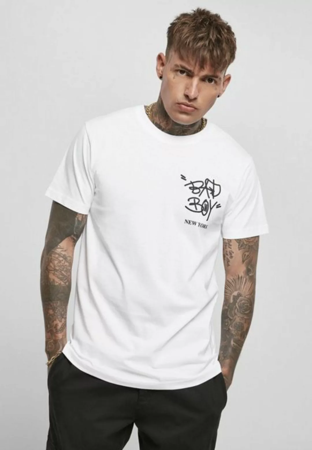 MisterTee T-Shirt "MisterTee Herren Bad Boy New York Tee" günstig online kaufen